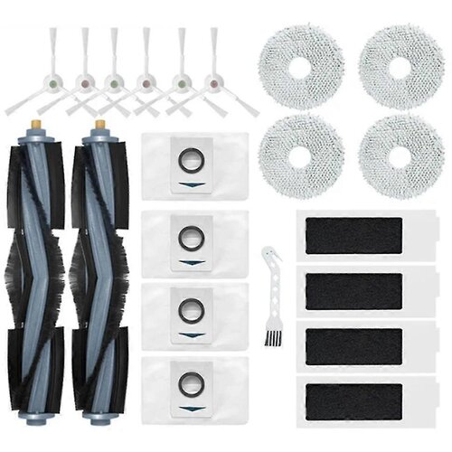 INORCO 21PCS nadomestnih delov sesalnika za Deebot T20 / T20 Max / T20 Pro glavna stranska krtača Mop Cloth Filter, (22026989) Cene