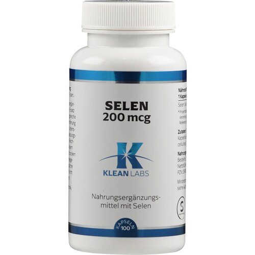 KLEAN LABS Selen 200 mcg - 100 kaps. Cene