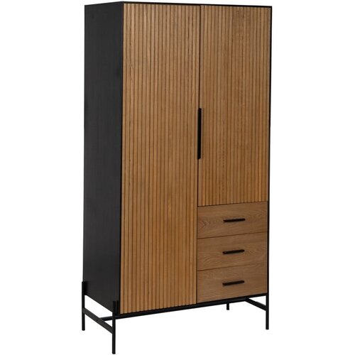 Ixia Ormar u dekoru jasena u prirodnoj boji 104x203 cm – Cijene