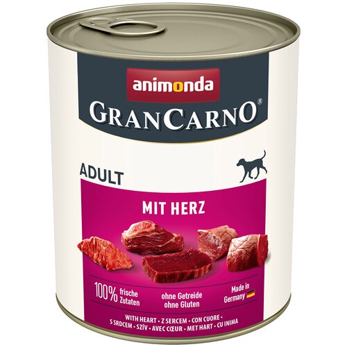  Varčno pakiranje animonda GranCarno Original Adult 24 x 800 g - Srce Cene