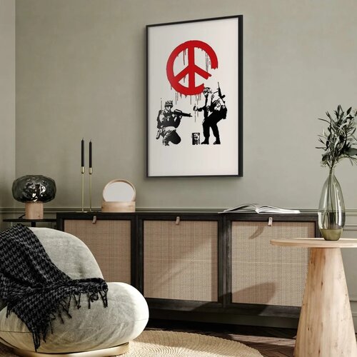  Plakat - CND Soldiers 60x90 Crni okvir Slike