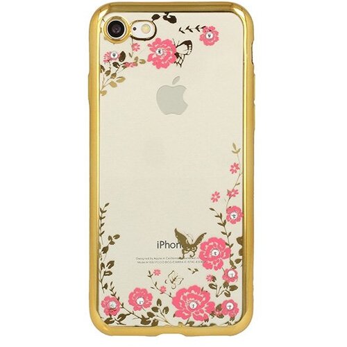 ovitek z ro&amp;Aring;&amp;frac34;icami za iPhone 6 / 6S - zlat Slike