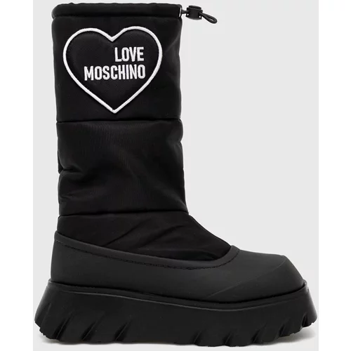 Love Moschino Čizme za snijeg boja: crna