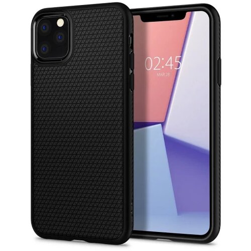 Spigen case Liquid Air maska za Iphone 11 ( 6.1 ) matte black Slike