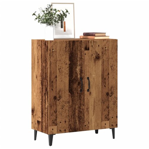 vidaXL Komoda starinski les 70x34x90 cm inženirski les Cene