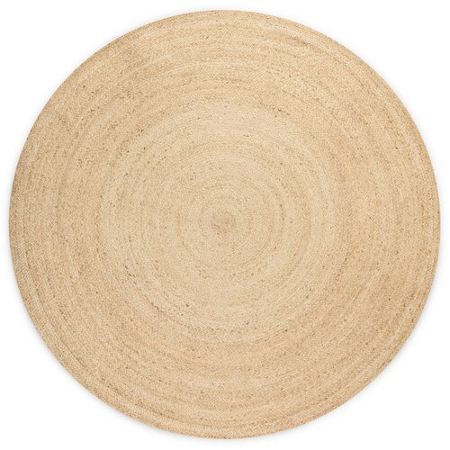 Hanse Home Obostrani okrugli tepih od jute u prirodnoj boji ø 200 cm Braided Ivory – Cijene