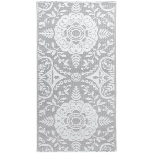 vidaXL Zunanja preproga svetlo siva 80x150 cm PP, (21027334) Cene