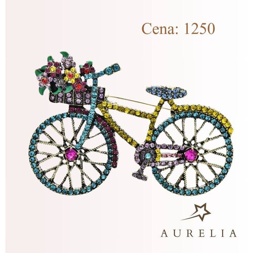 Aurelia broš model "bicycle" Cene