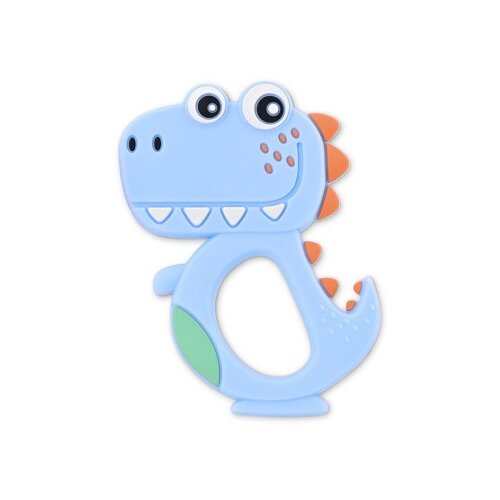Lorelli silikonska glodalica za bebe dino - lucky blue ( 10210820001 ) Cene
