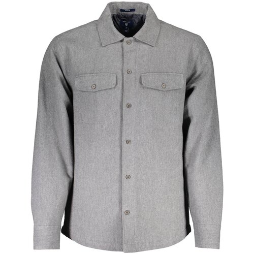 Gant LONG SLEEVE SHIRT MEN GREY Slike