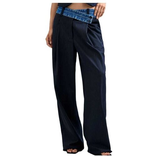 Desigual teget ženske pantalone Slike