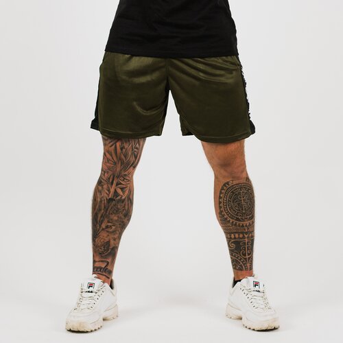GymBeam šorc vertical military green Slike