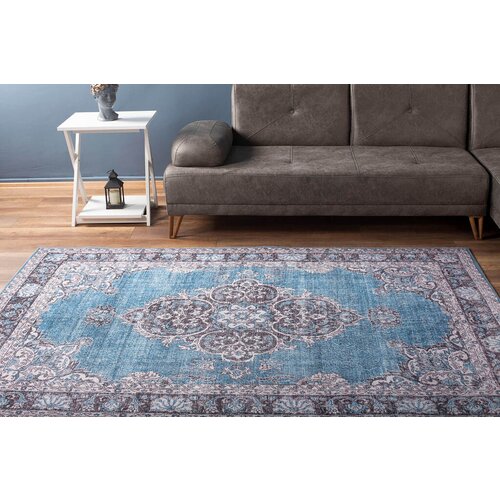 Conceptum Hypnose tepih Blues Chenille 201, 75x150cm, Plavi Cene