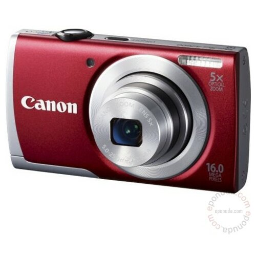 Canon PowerShot A2600 Red digitalni fotoaparat Slike