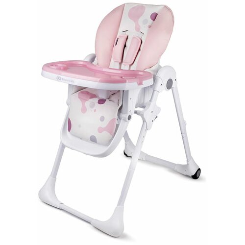 Kinderkraft stolica za hranjenje yummy - pink Slike