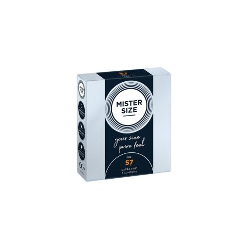 Mister Size tanki kondom - 57mm (3kom) Slike