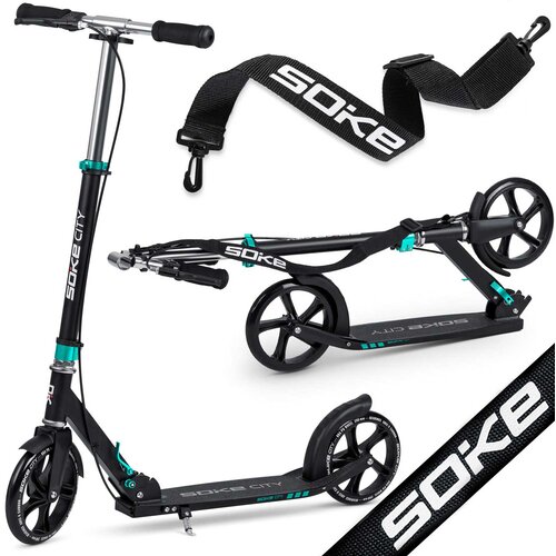 Janshop Soce City Black and Turkizni skuter, (21225905) Cene
