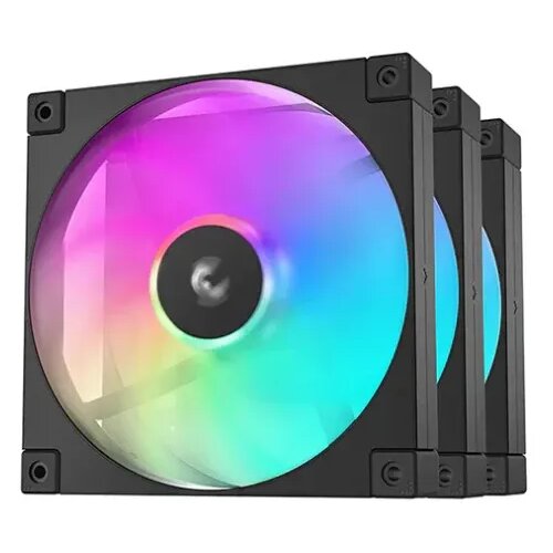 DeepCool ventilator 3-in-1 pack FD14&Acirc; argb black, R-FD14-BKAPN3-G Cene