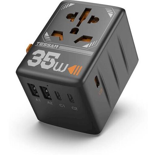 TESSAN Wta02 potovalni adapter TS-WTA02 Slike
