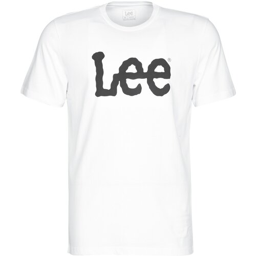 Lee Majice s kratkimi rokavi LOGO TEE SHIRT Bela Cene