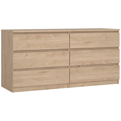 Tvilum Komoda u dekoru hrasta u prirodnoj boji 154x76x50 cm Naia &ndash; Cijene