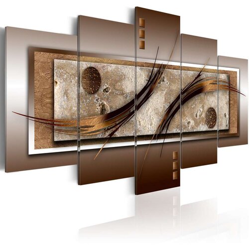  Slika - Delicate shapes and warm colors 100x50 Cijene