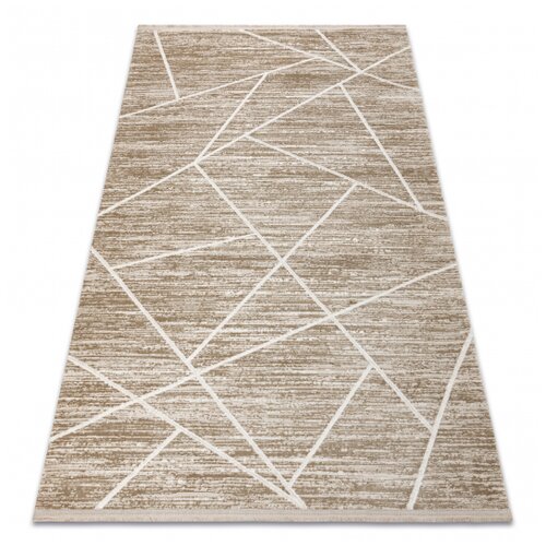 RugsX Moderna preproga DUKE 51557 bež / krem - Geometrična, strukturiran, zelo mehak, resice 160x220 cm, (21994058) Cene