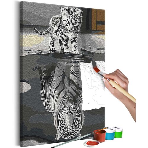  Slika za samostalno slikanje - Reflection From the Future 40x60 Slike