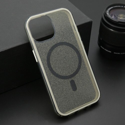  Maska CRYSTAL MagSafe za iPhone 15/ crna Cene