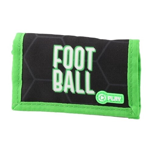 Play Carteira, dečji novčanik sa trakom, Neon Football Cene