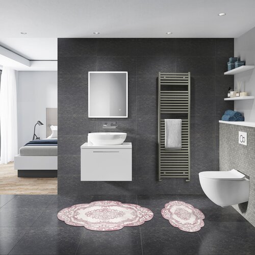 Hanah home Set od 2 kupaonska tepiha Bež Cijene