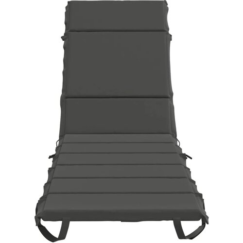  Jastučić za ležaljku GEMERT 100% poliester Antracit - Antracit 200 x 55 x 3 cm Poliester Slike