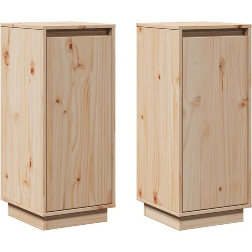 Maison Chic Komoda - Predalnik 2 kosa 31,5x34x75 cm trdna borovina, (21720564) Cene