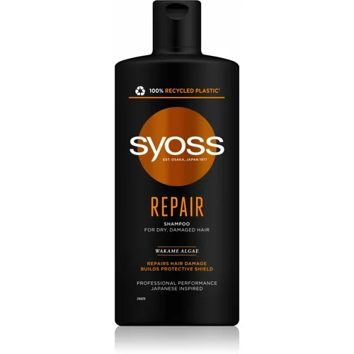 Syoss repair shampoo šampon za oštećenu kosu za suhu kosu 440 ml za žene