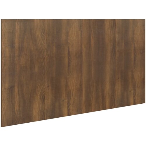 Maison Chic posteljno vzglavje - vzglavna omarica - nočna omarica rjava hrast 160x1,5x80 cm konstruiran les, (21706558) Slike