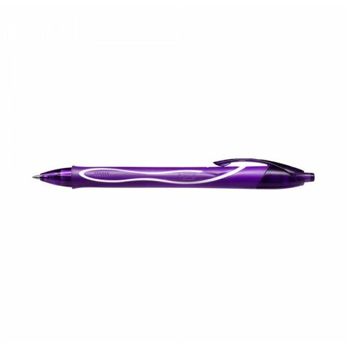 Bic Hemijska olovka Gelocity ball pen quick dry BCL 12 purple Slike