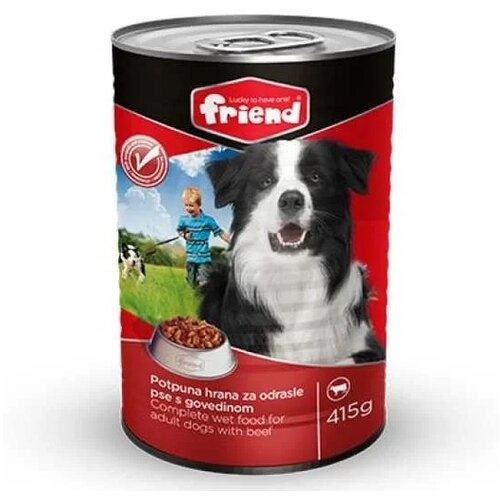 Friend Hrana za pse u konzervi govedina 415g Cijene