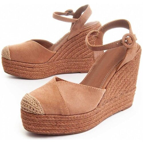 Leindia Espadrile 88499 Pozlačena Slike