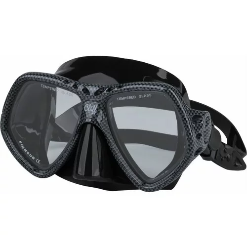 Finnsub CLIFF CARBON Maska za ronjenje, crna, veličina