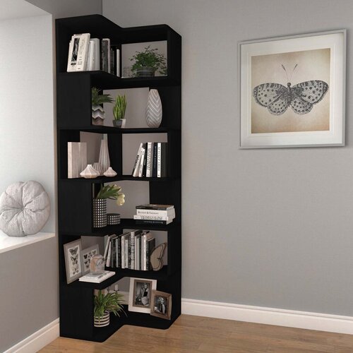 Hanah home polica za knjige CPT4808-19255x192x27 cm, braon Cene