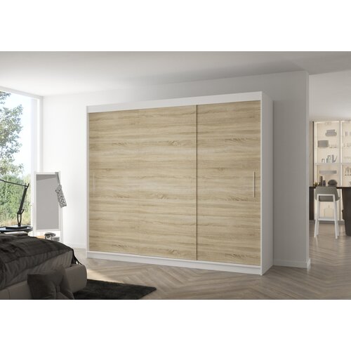 ADRK ORMAR ANTOS 250 CM (VIE BOJA)-Bijela/sonoma Slike