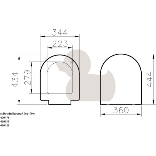 Vitra 72-003-309 WC deska s počasnim zapiranjem "Soft Close" Cene