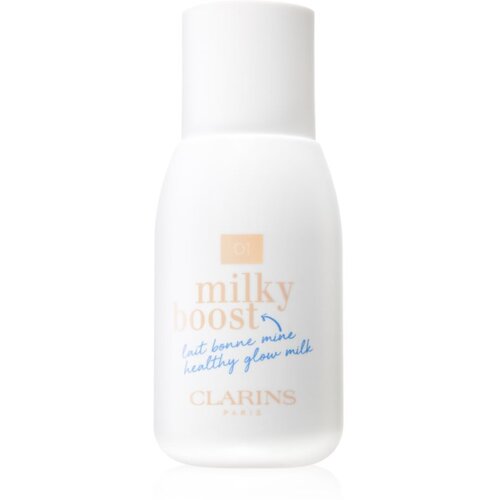 Clarins Milky Boost mlijeko za toniranje za ujednačavanje tena lica nijansa 01 Milky Cream 50 ml Slike