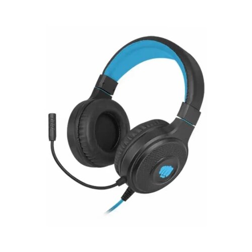 Fury Natec WARHAWK, Gaming Headset with Volume Control, 3.5mm Stereo, LED Backlit (USB), Black/Blue Cene