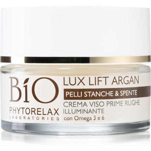 Phytorelax Laboratories Lux Lift Argan krema za posvetljevanje za prve gube 50 ml Slike