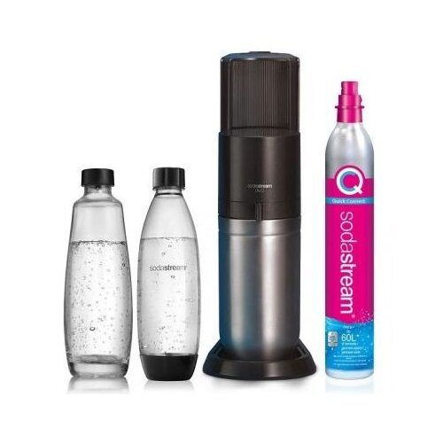 Sodastream gazirni aparat, s plastenko in steklenico duo black Cene