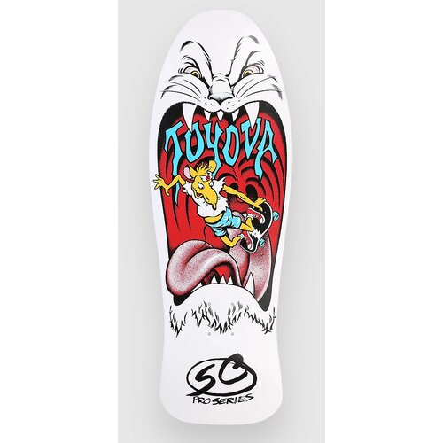 Santa Cruz Toyoda Reissue 10.4&amp;quot; Skateboard deska white Slike