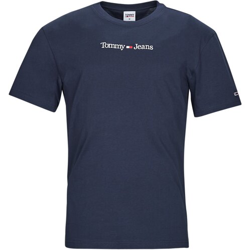 Tommy Jeans Majica mornarsko plava / crvena / bijela Slike