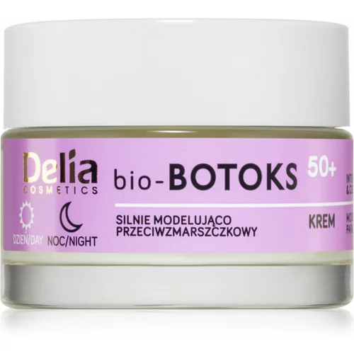 Delia Cosmetics BIO-BOTOKS remodelirajuća krema protiv bora 50+ 50 ml