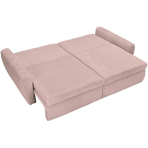 CARRYHOME ZOFA S POSTELJNO FUNKCIJO, roza tekstil Slike